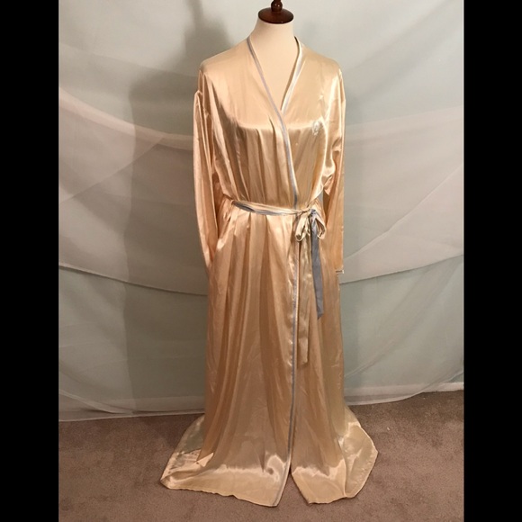 Full Length Satin Robe